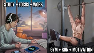 Motivational Music For Study, Focus, Work, Gym and Running ✍ (LISTEN ON REPEAT)