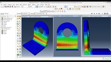 Abaqus Tutorial Videos - How to Create Multiple Viewports in Abaqus
