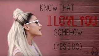 Stevie Wonder Ft Ariana Grande - Faith w/ Lyrics