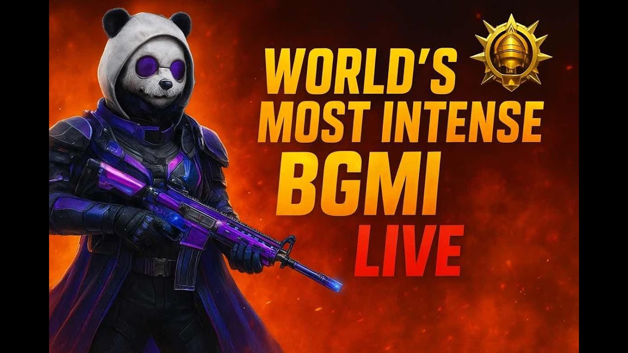 🔥 World’s Most Intense BGMI Live 🔴 | Classic & Ranked Matches | Road to ...
