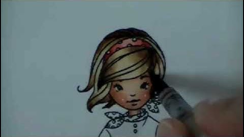 Copic QuikBitz #2--Coloring Hair Part 1