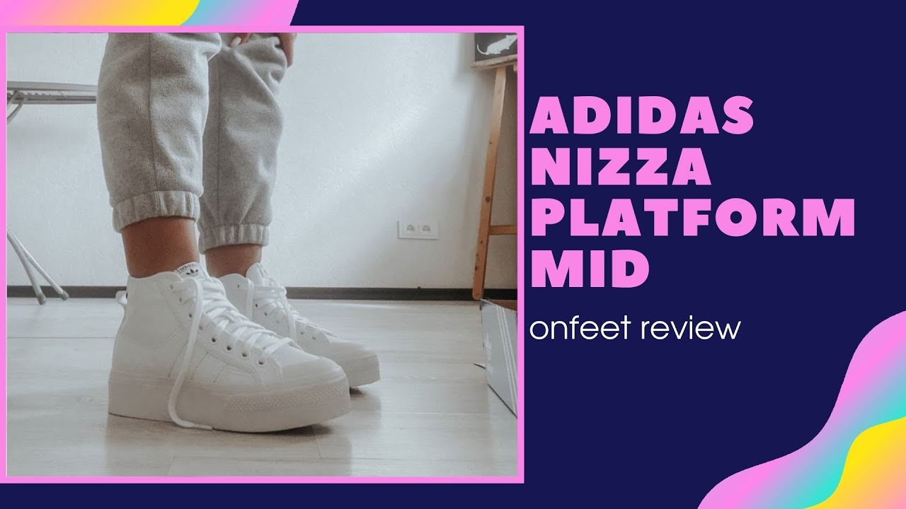Onfeet Adidas Nizza Platform Review | sneakers.by - YouTube