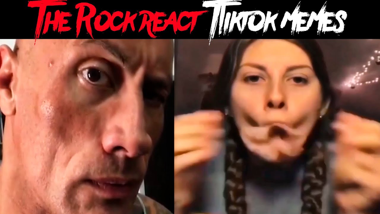 The Rock reacts Tiktok Memes