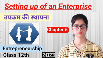 Setting up of an Enterprise ch-6 "full chapter dealing by Aparna Ma
