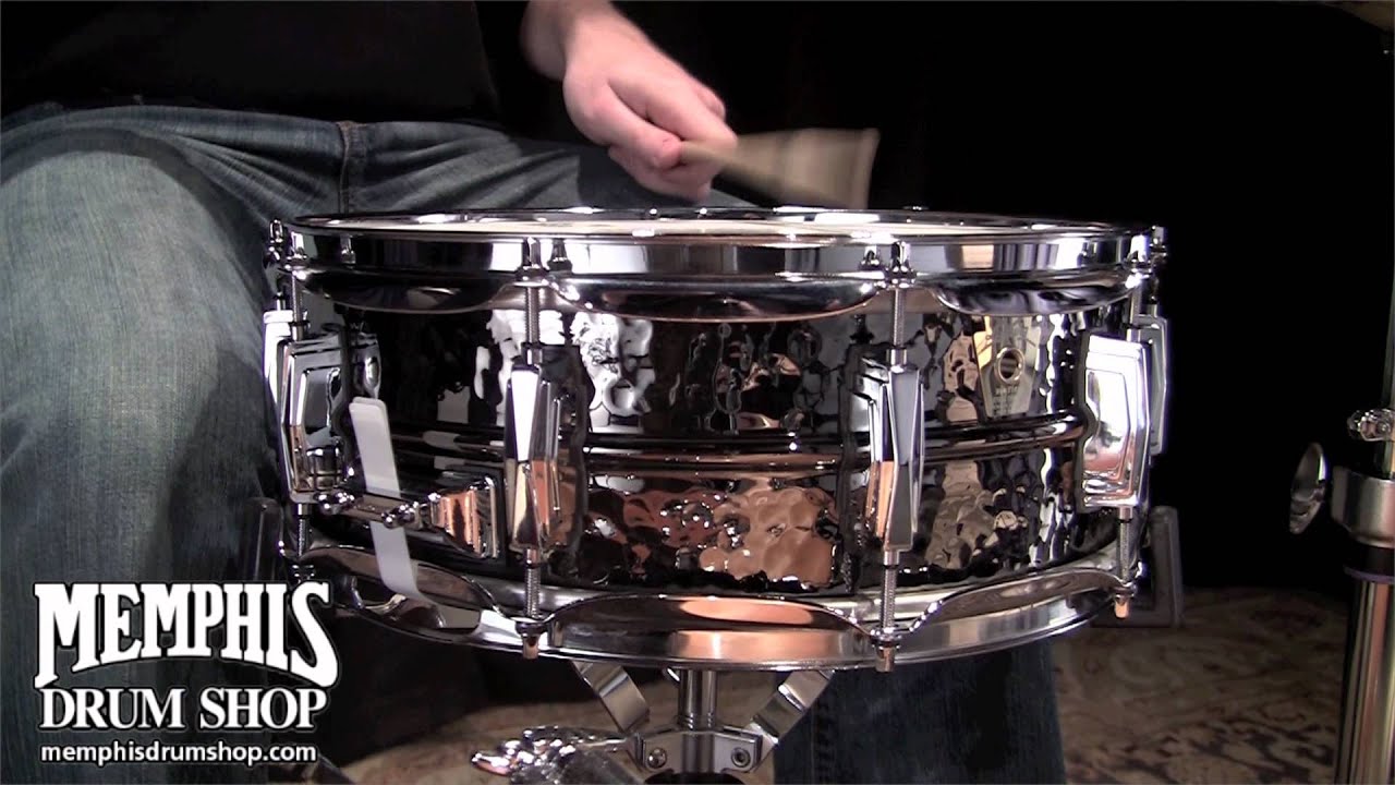 Ludwig 14x5 Hammered Black Beauty Snare Drum (LB416K) at Memphis 