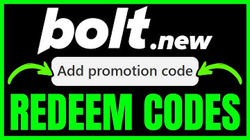 How To REDEEM Bolt.new Coupon Code (QUICK & EASY) 2025