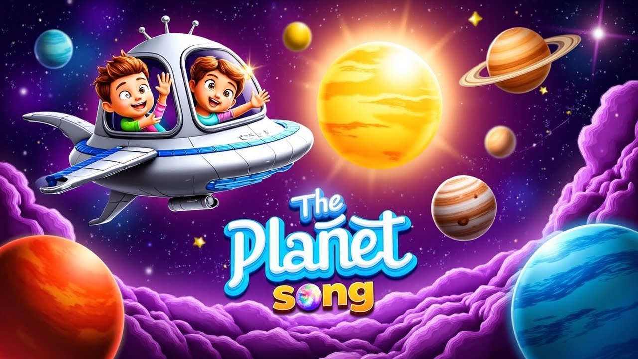 "The Planet Song 🌍🚀 | Learn the 8 Planets of the Solar System for Kids ...
