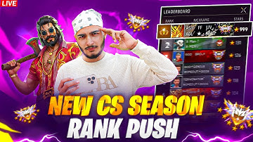 NEW SEASON CSR 😎 PUSH TO TOP 1 GRANDMASTER 😎👽 #classyff #nonstopgaming #freefirelive #asifgamer