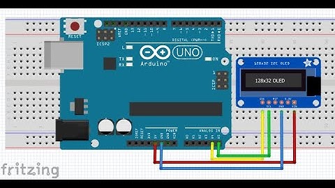 Arduino İle OLED Ekran Kullanımı (I2C protokolü)