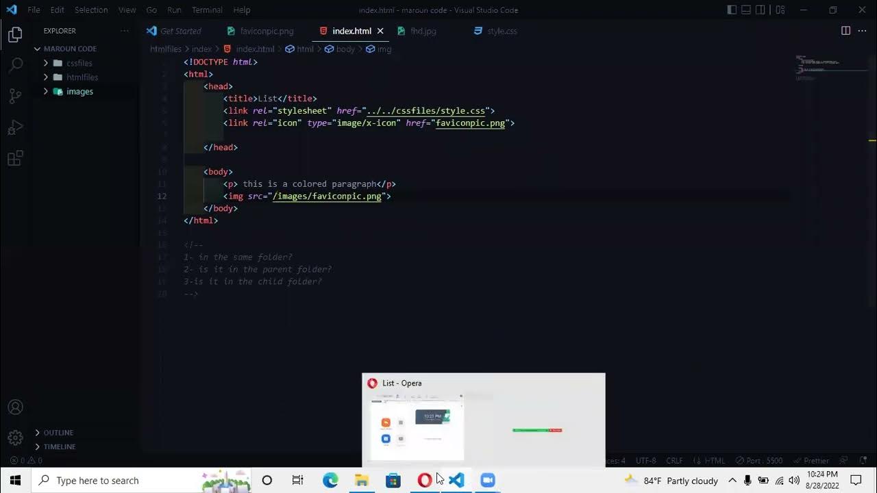 33 html file path shortcut root directory youtube