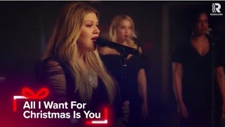 Kelly Clarkson performs All I Want For Christmas Is You for Radio.com Holiday Musical Festival