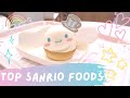 Top 10 Sanrio Foods to Try! Hello Kitty, Cinnamoroll, Pompompurin Desserts, Soups, and More!