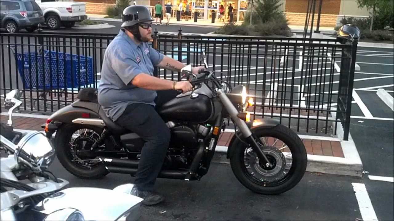 Honda Shadow Phantom With A Vance Hines Exhaust Youtube