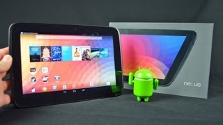 Google Nexus 10: Unboxing & Review (Android 4.2)