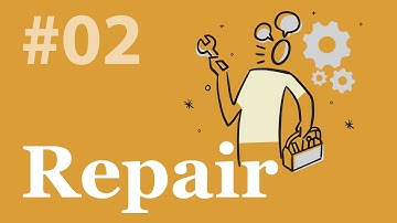 [Visual Language] 정정, 교정, 수리, 보수, 바로잡다 #Repair