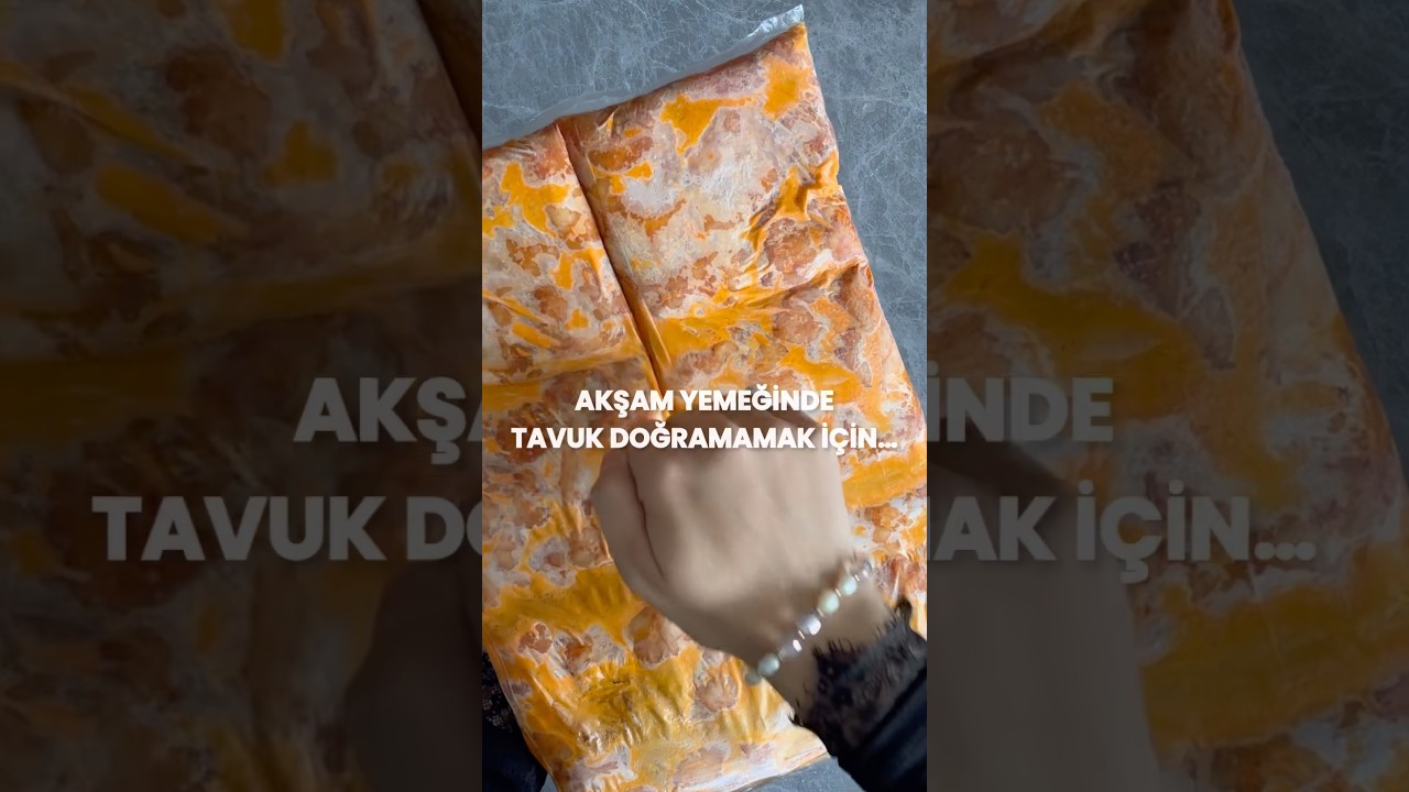 Buzluğa soslu tavuk yaptım #tavuk #soslutavuk #buzluk #pratiktarifler #pratik #pratikyemektarifleri
