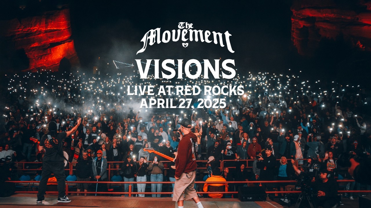 YouTubeでThe Movement - "Visions" (Live at Red Rocks)を視聴 YouTubeでThe Movement - "Visions" (Live at Red Rocks)を視聴