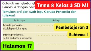 Temukan Arti Dari Syair Lagu Garuda Pancasila dan Tuliskan Halaman 17