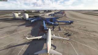 [HD] MSFS 2024 &amp; FSHUD ║ AAL 3310 KDTW KDFW ║ BOEING 737-800 PMDG SIMULATIONS