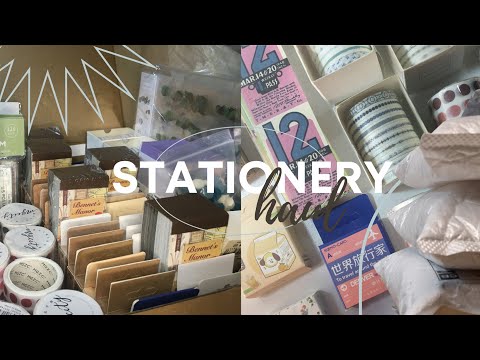 huge stationery haul | luwis