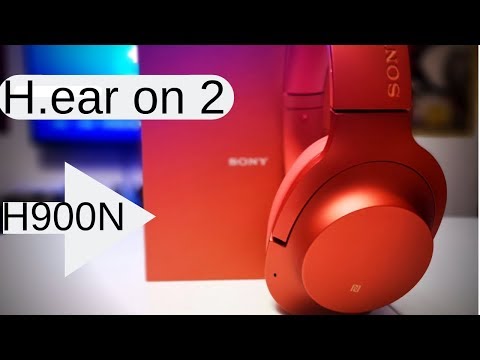 Sony WHH900N Hear On 2 auriculares inalámbricos de alta resolución con  cancelación de ruido, 2.4 onzas