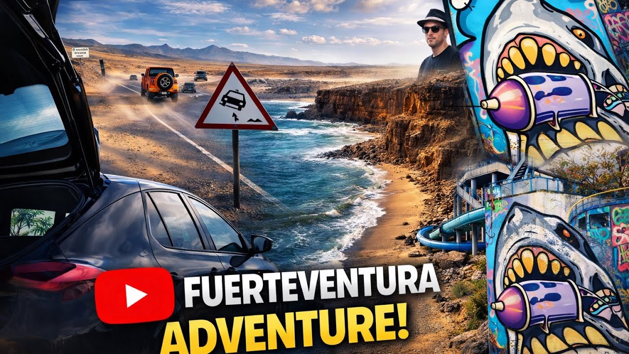 Fuerteventura Roadtrip: Monsterklippen, Dünen & Lost Place!