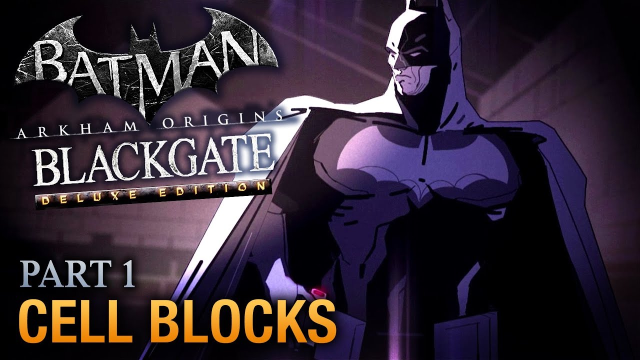 Batman: Arkham Origins Blackgate Walkthrough - Part 1 - Cell Blocks [Deluxe  Edition] - YouTube