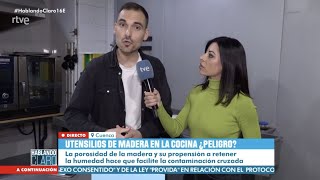 ¿Utensilios de madera en la cocina? | 'Hablando Claro' La 1 de TVE 📺