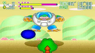 Yoshis Safari Joypad Version Blind Play - Snes - Mario With An Ak47