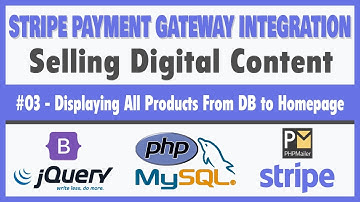#03 Stripe Payment Gateway Integration Using Bootstrap 4, jQuery, PHP & MySQL