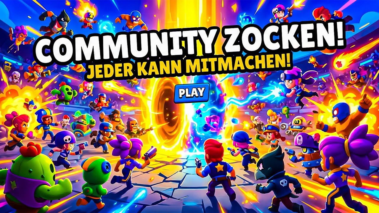 🔴TROPHÄEN GRIND! 🔥 BRAWL STARS mit EUCH! (Jeder darf rein!)