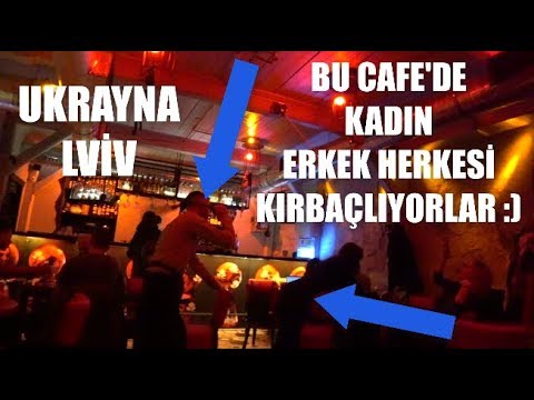 Mazoşist Cafe! Cinsel Fantaziler İçerir :) Ukrayna Lviv! #Vlog