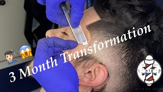 3 Month Transformation😱💇🏻‍♂️| EASY STEPS | Barber Tutorial