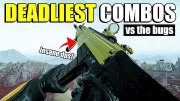 4 Best Primary & Support Weapon Combos vs the Terminids (Rupture, Predator & more) | Helldivers 2