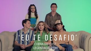 Cobra Kai Cast jogando “Verdade ou Desafio” na Teen Vogue. (LEGENDADO-PTBR)