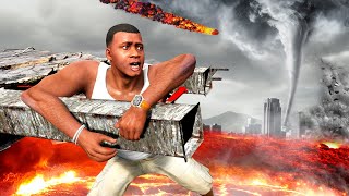 SURVIVE the NATURAL DISASTER in GTA 5! (Part 3)