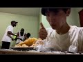 喧嘩をbgmにアフリカ料理食べよう【大音量推奨】