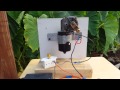 Demo of 12v Power Supply Powering a Wper Motor with a Motor Controller