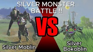Silver Bokoblin Vs Silver Moblin The Legend Of Zelda Tears Of The Kingdom