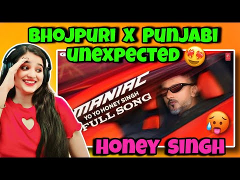 MANIAC (Official Video) : YO YO HONEY SINGH | ESHA G | GLORY | #Reaction #explorepage #honeysingh