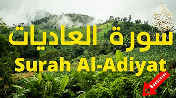 🍃 Surah Al-Adiyat Abdelrahman Aloosi 🍃 سورة العاديات تلاوة هادئة عبد الرحمن العوسي 🍃
