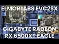3 GHZ RX 6500 XT Voltage Trick with EVC2SX Voltmod of GIGABYTE Radeon RX 6500 XT EAGLE | SB#41
