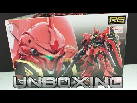 1/144 Real Grade (RG) Sinanju - GUNDAM UNICORN - Unboxing