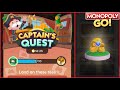 Monopoly go new octopus token gameplay  captains quest event gameplay monopolygo gaming