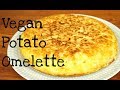 Vegan potato omelette