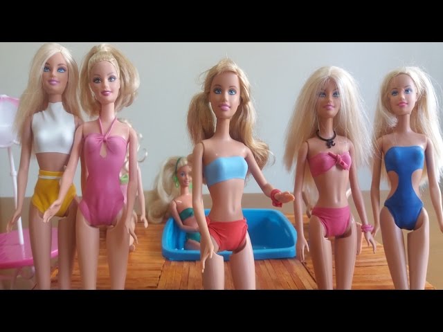 Como fazer roupas e biquini de barbie com balão Bexigas 