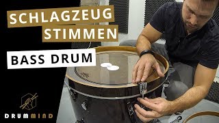 Bass Drum stimmen - Tipps zu Fellen, Tuning, Dämpfung &amp; Sound