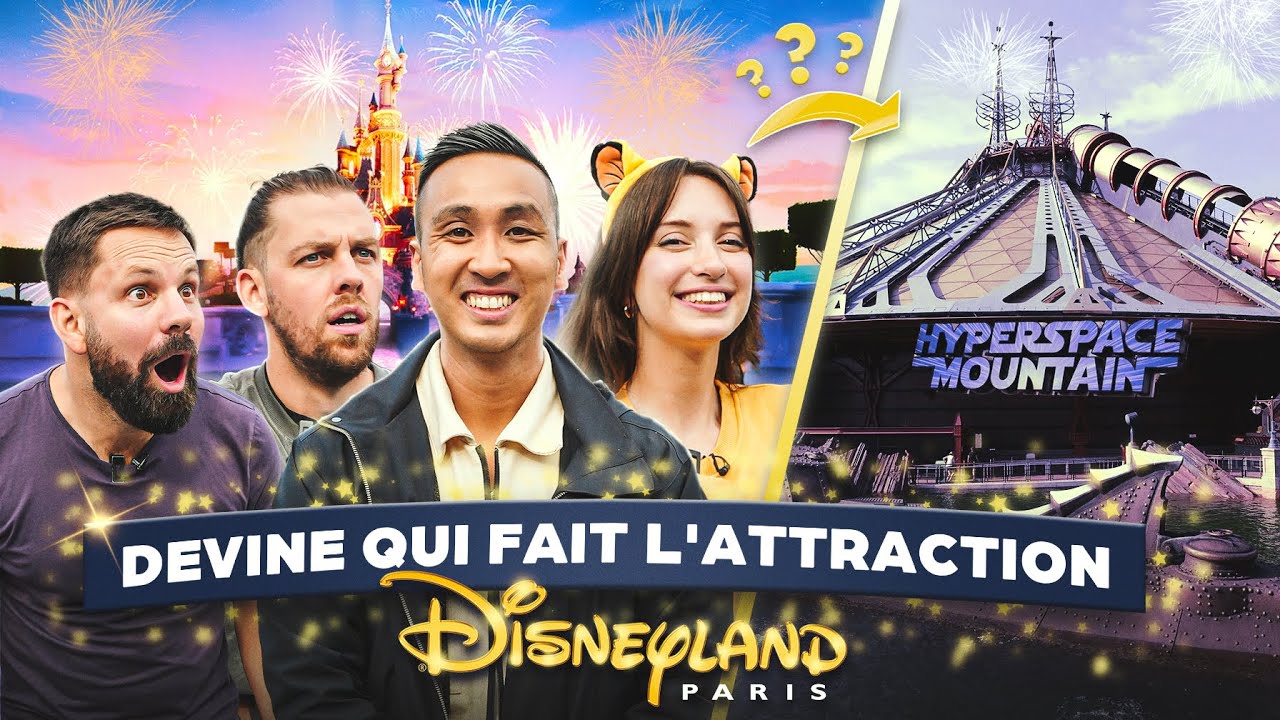 Devine qui fait l'attraction édition Disneyland Paris - YouTube