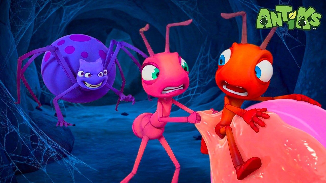 Espcaing A Sticky Situations 🐜 Cartoons For Kids | Antiks Full Episodes | After School Club