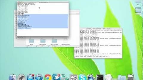 Tutorial: Minecraft Bukkit Server for 1.2.5 Mac OSX.